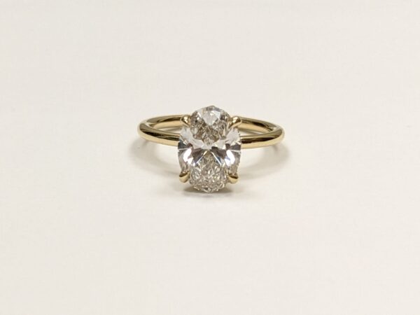 1 Carat Lab Diamond Engagement Ring