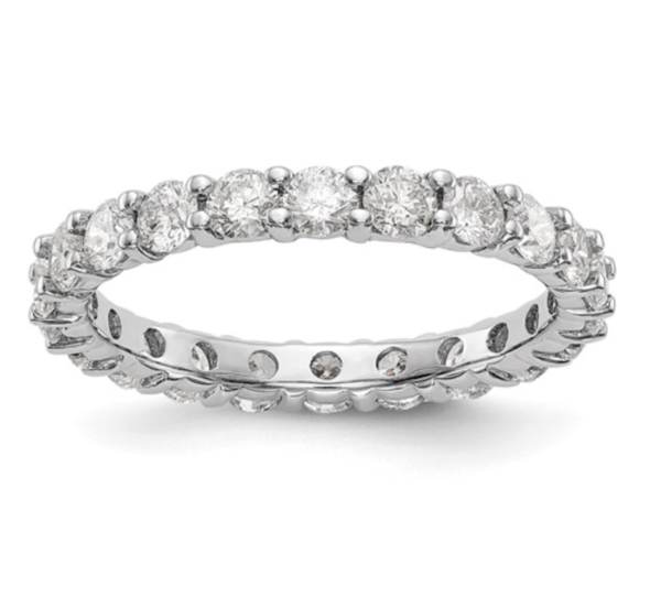 2 Carat Lab Diamond Eternity Band